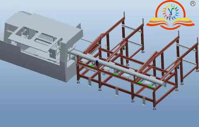 鋁型材切割機(jī)SDY-QFS600自動(dòng)上料、鋸切、下料，實(shí)現(xiàn)無(wú)人化精密線切割