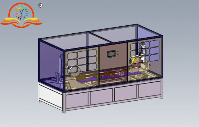數(shù)控鋸切設(shè)備SDY-FH355-2600CNC -非標(biāo)定制（汽車(chē)行李架多角度鋸切）